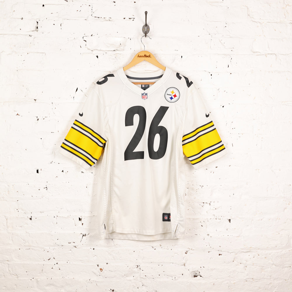 Pittsburgh Steelers Bell Nike NFL American Football Jersey - White - L