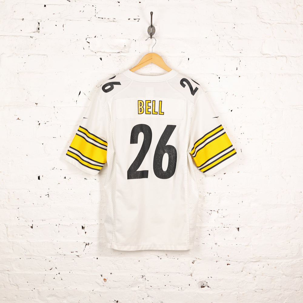 Pittsburgh Steelers Bell Nike NFL American Football Jersey - White - L