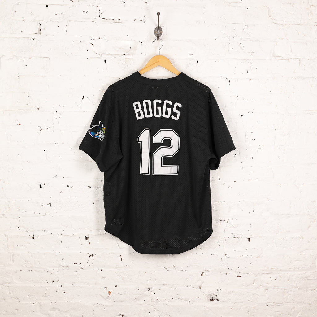 Tampa Bay Devil Rays Boggs Baseball Jersey - Black - XL