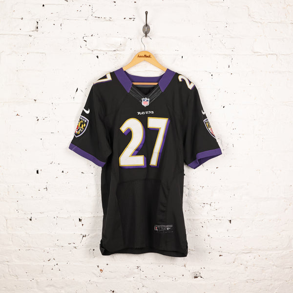 Baltimore Ravens Rice Nike NFL American Football Jersey - Black