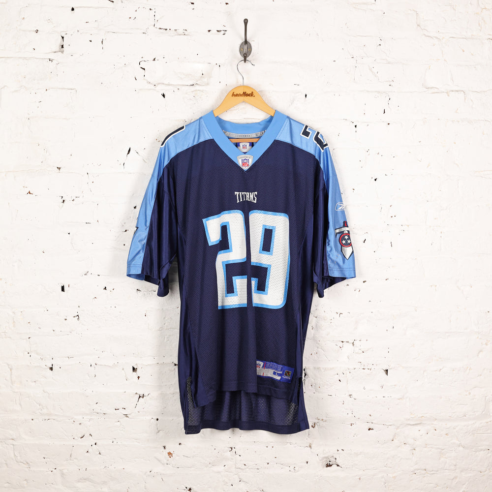 Tennessee Titans Brown NFL American Football Jersey - Blue - L