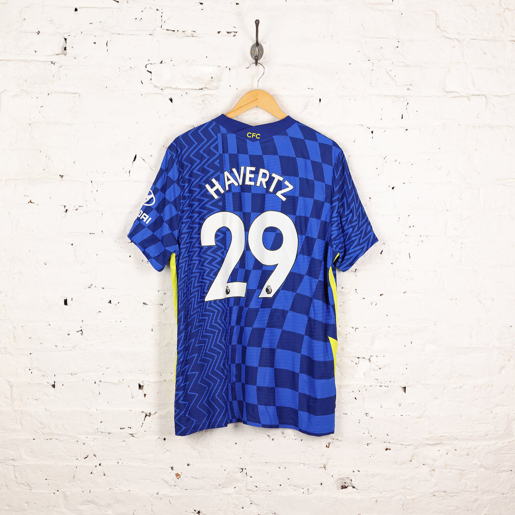 Chelsea 2021 Havertz Nike Home Football Shirt - Blue - XXL