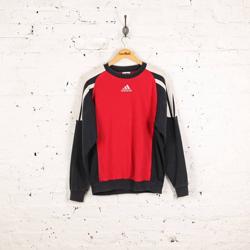 Adidas 90s Sweatshirt - Red - M