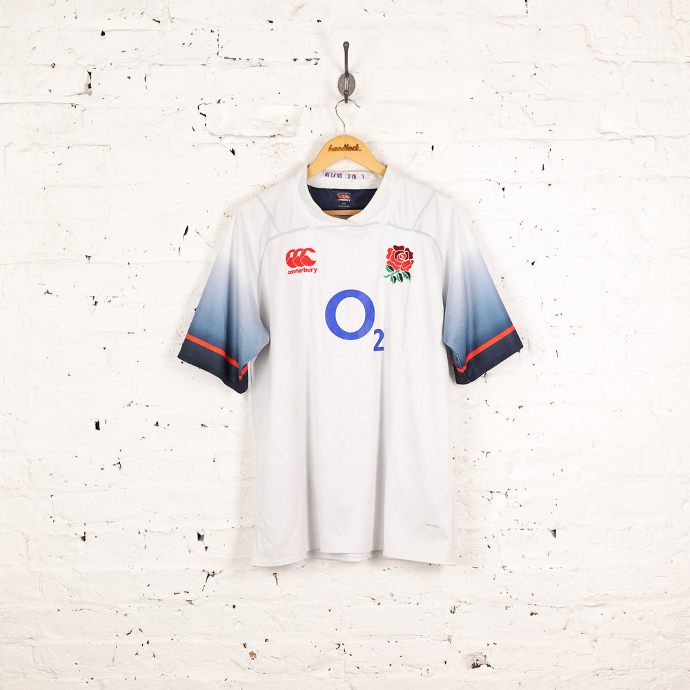 Canterbury England 2017 Home Rugby Shirt - White - XXL