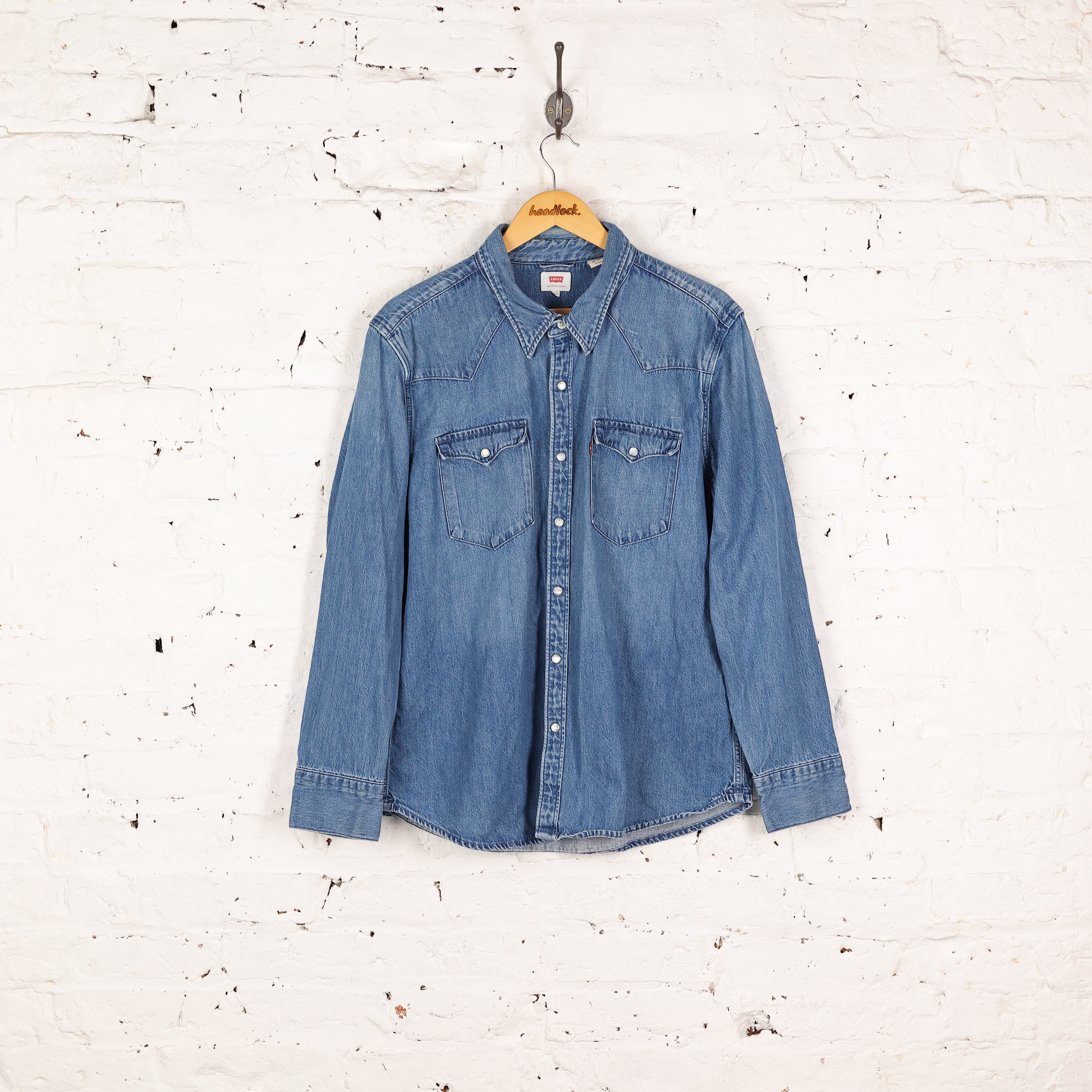 Levis Denim Shirt - Blue - XL – Headlock