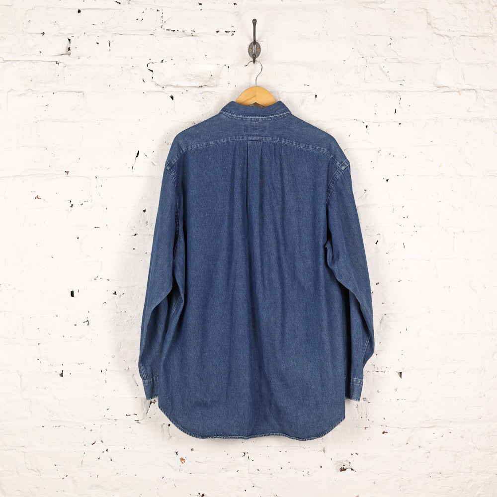 Ralph Lauren Blaire Denim Shirt - Blue - XL