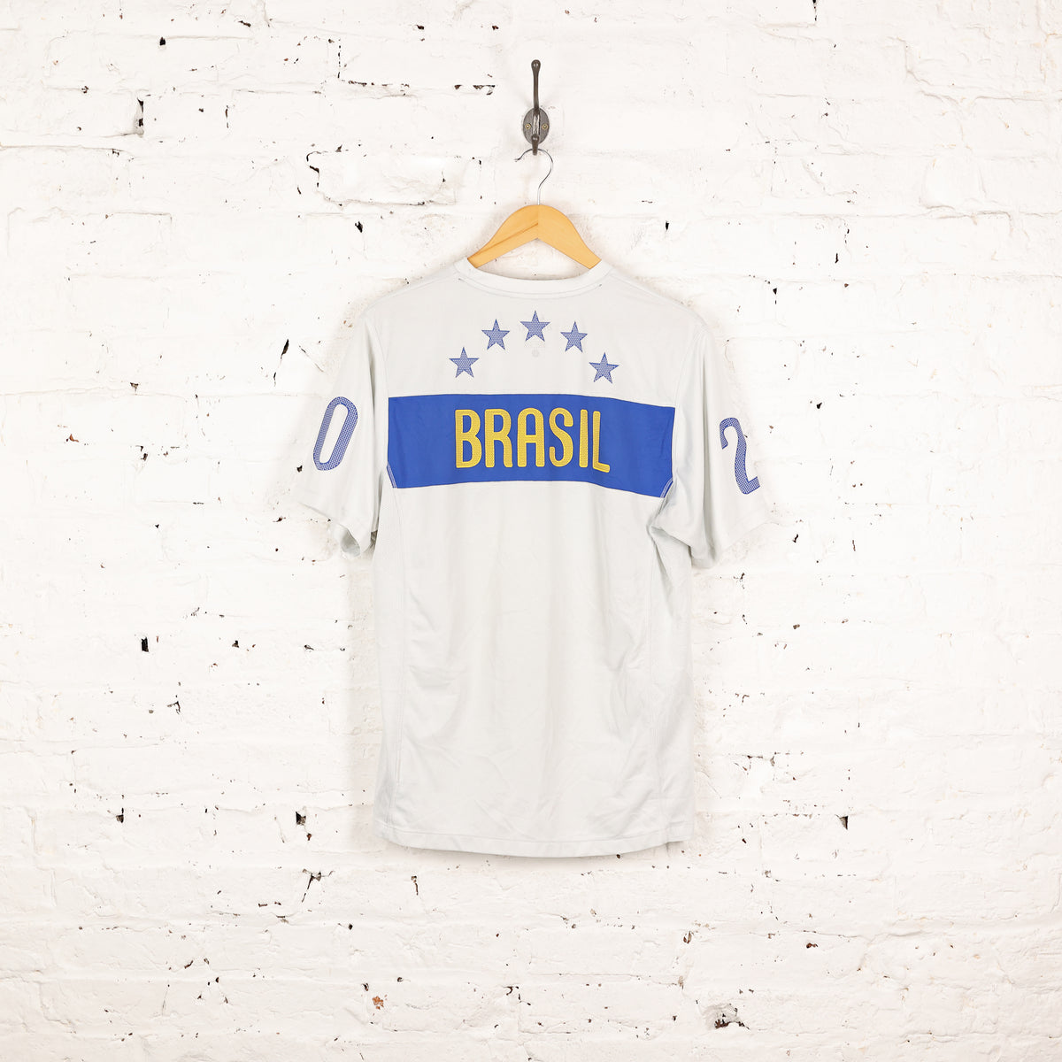 2010 Brazil Nike Training Shirt - 9/10 - (XXL)