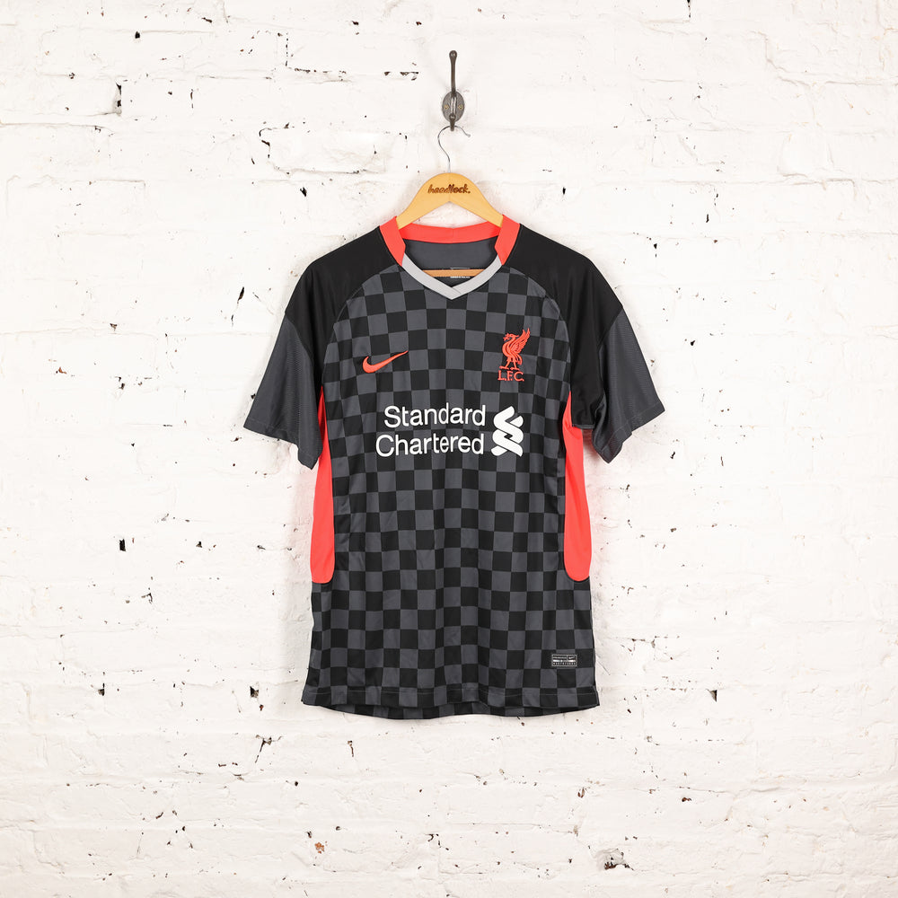 Liverpool 2021 Henderson Nike Third Football Shirt - Black - L