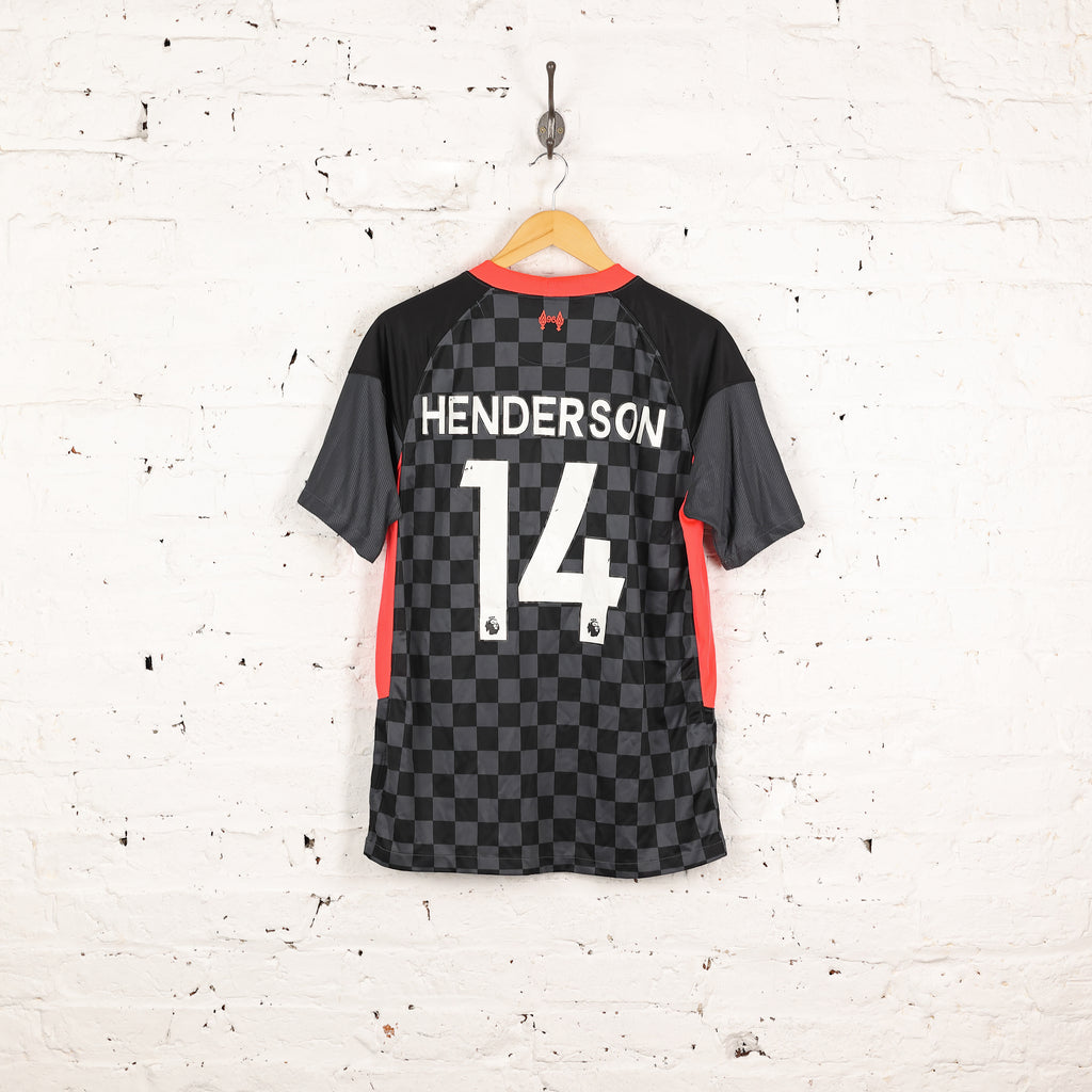 Liverpool 2021 Henderson Nike Third Football Shirt - Black - L