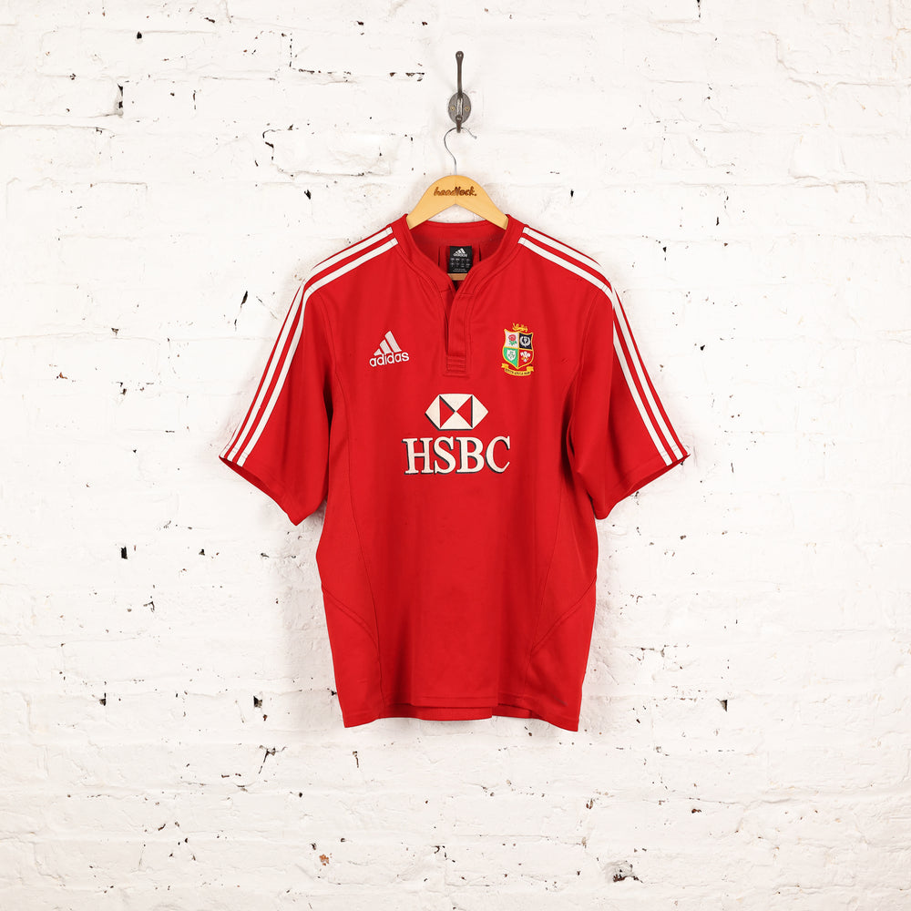 British and Irish Lions 2009 Adidas Tour Rugby Shirt - Red - L