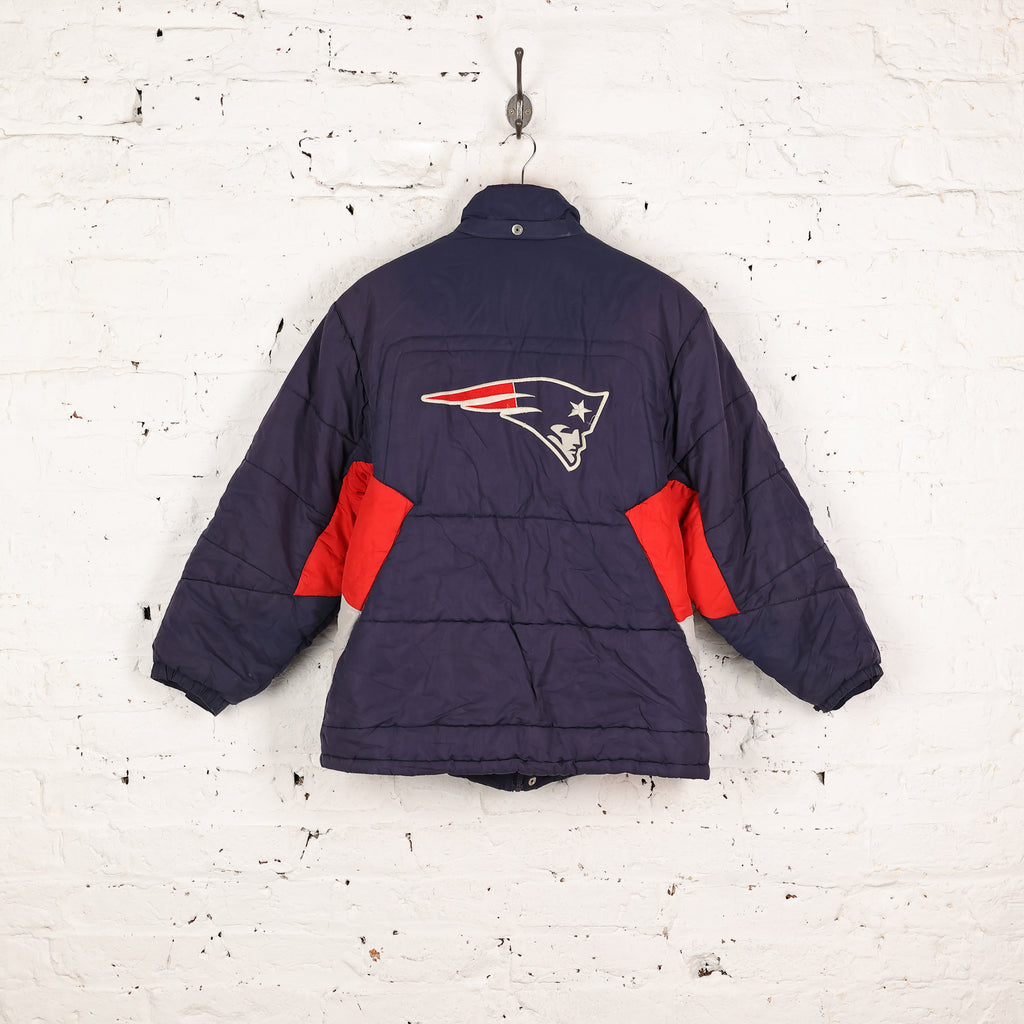 New England Patriots Quilted Jacket - Blue - S