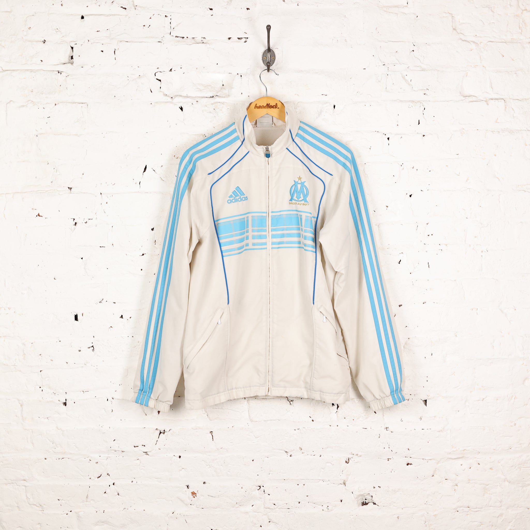 Echarpe de football rétro Olympique de Marseille années 2010 Echarpe de football rétro Olympique de Marseille années 2010