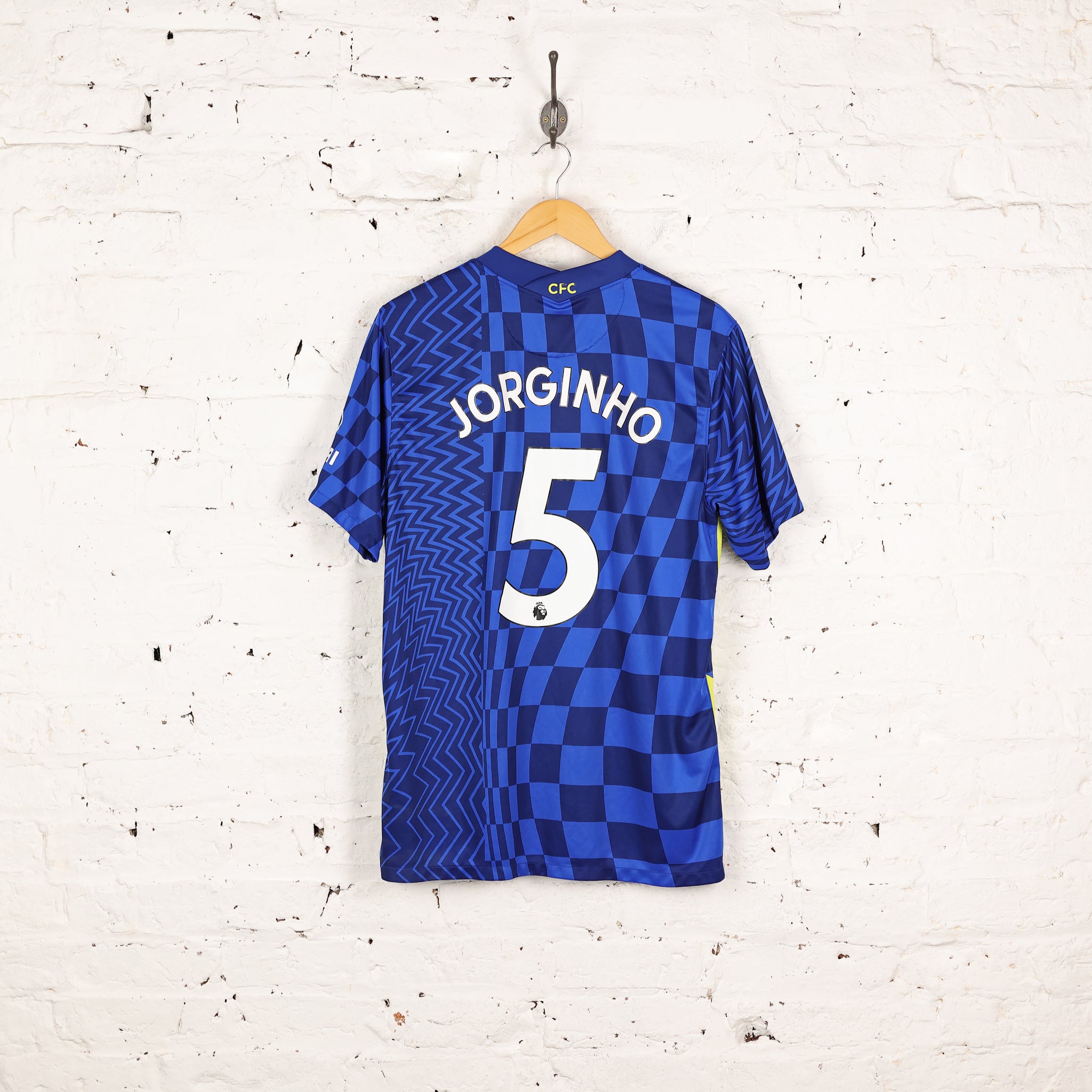 Chelsea Nike 2021 Jorginho Home Football Shirt - Blue - XL – Headlock