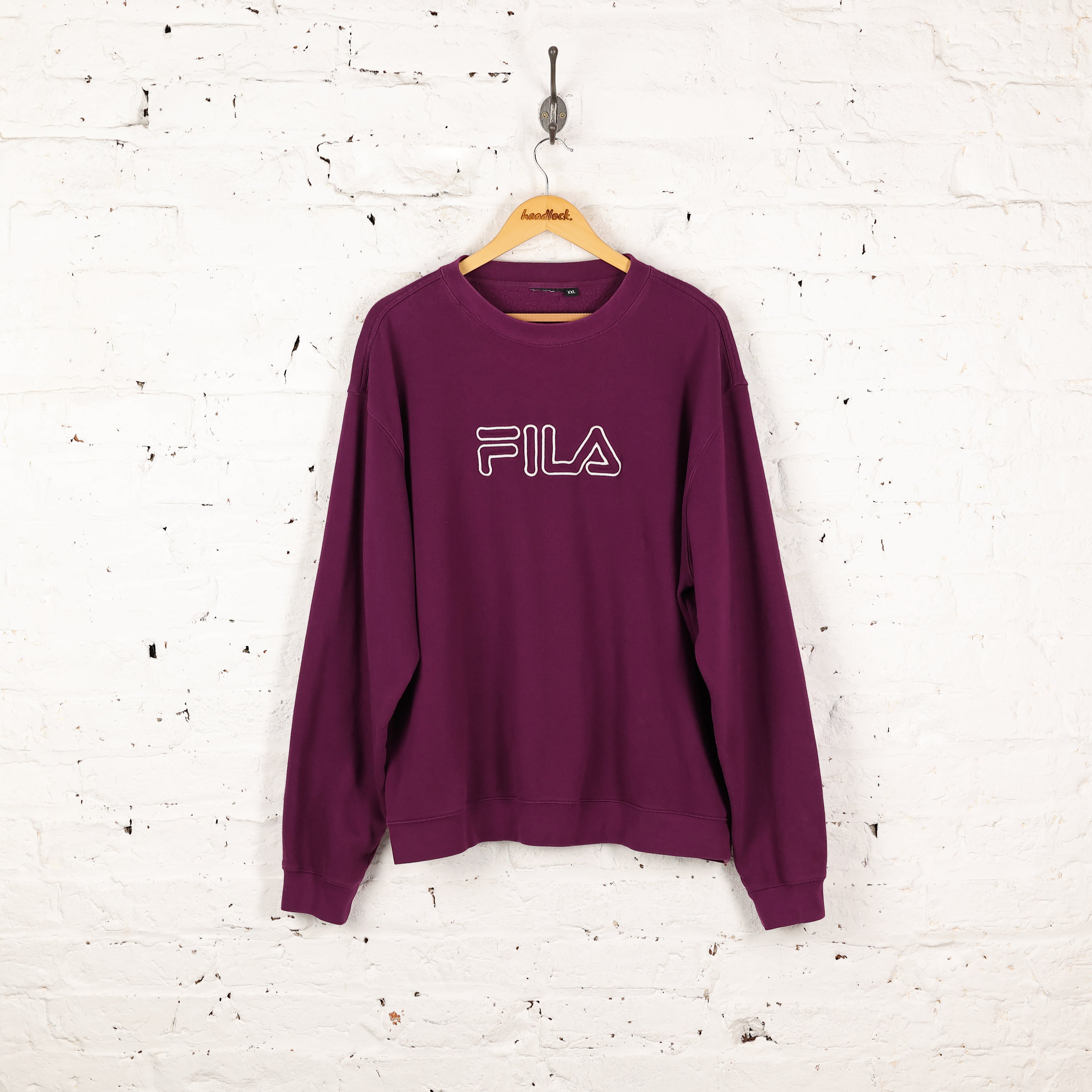 Fila 90s Sweatshirt - Purple - XXL – Headlock