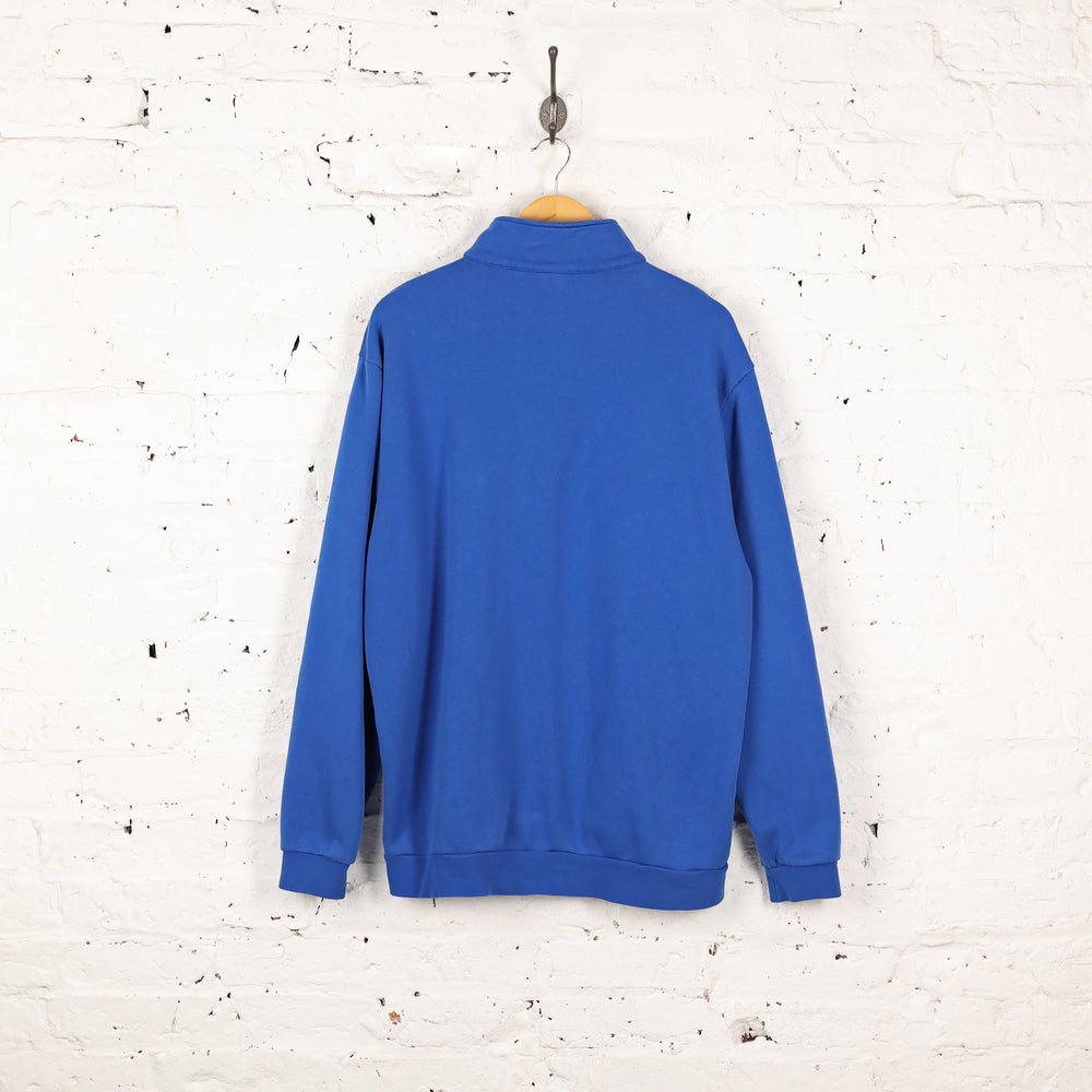 Puma 90s 1/4 Zip Sweatshirt - Blue - XL