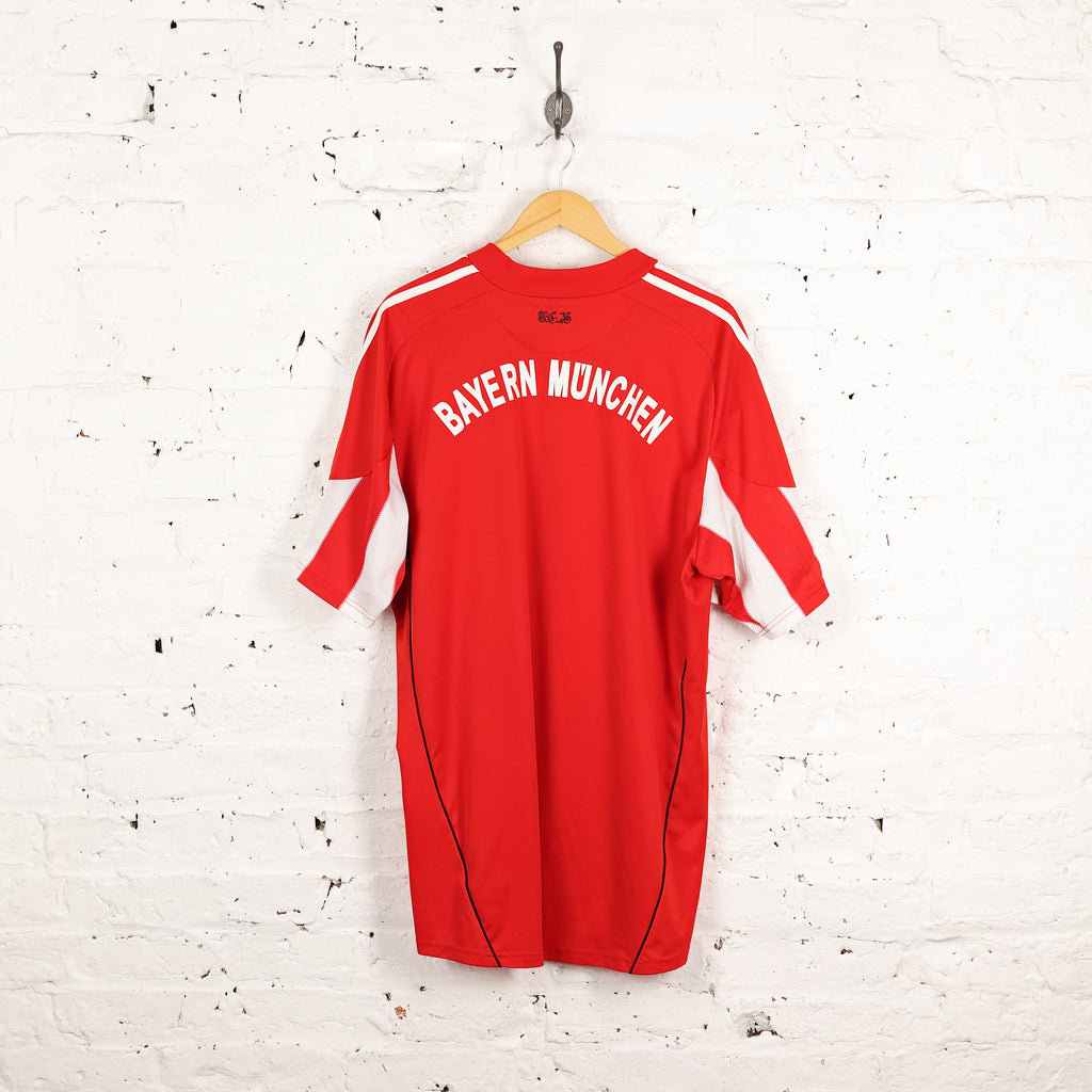Bayern Munich 2010 Adidas Home Football Shirt - Red - XXL