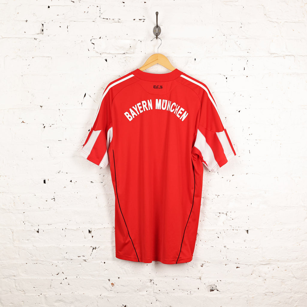 Bayern Munich 2010 Adidas Home Football Shirt - Red - XL