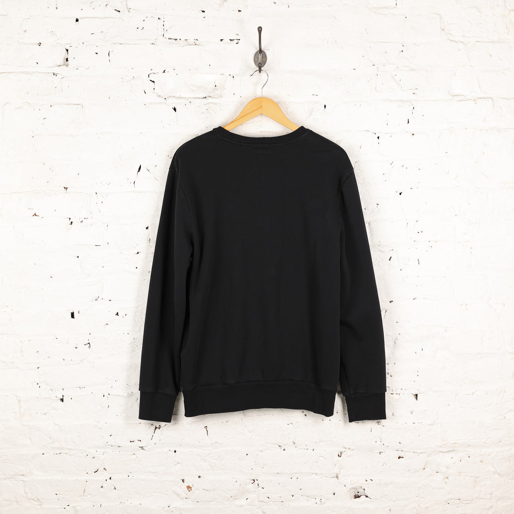 Gap Spell Out Sweatshirt - Black - L