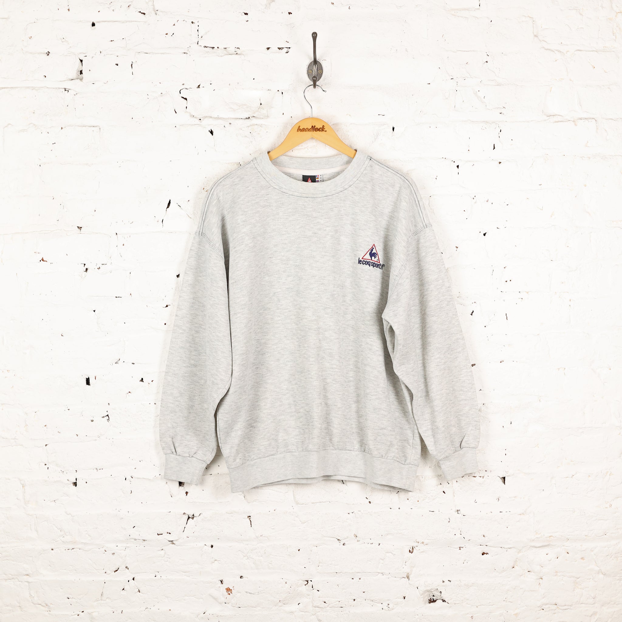 Le Coq Sportif 90s Sweatshirt Grey M Headlock