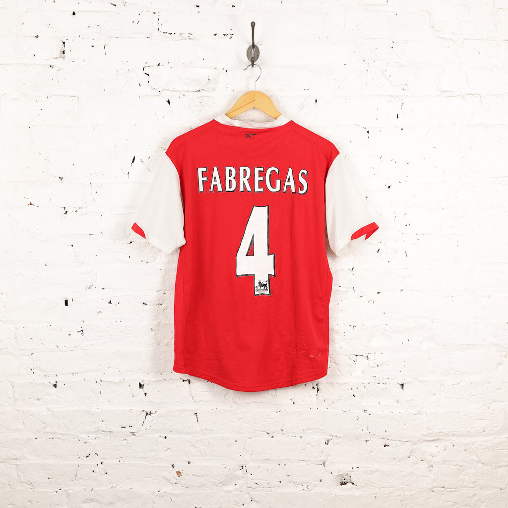 Arsenal 2007 Fabregas Home Football Shirt - Red - M