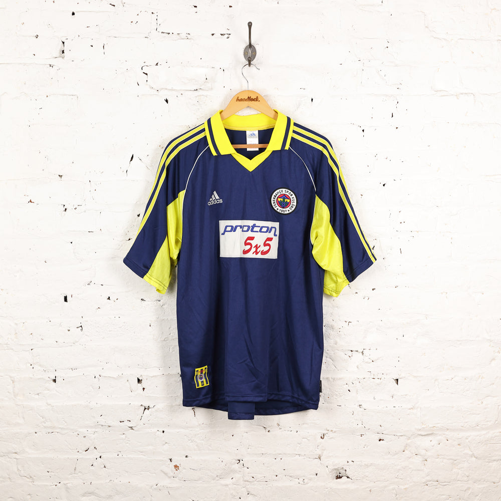 Fenerbache 1999 Adidas Away Football Shirt - Blue - L