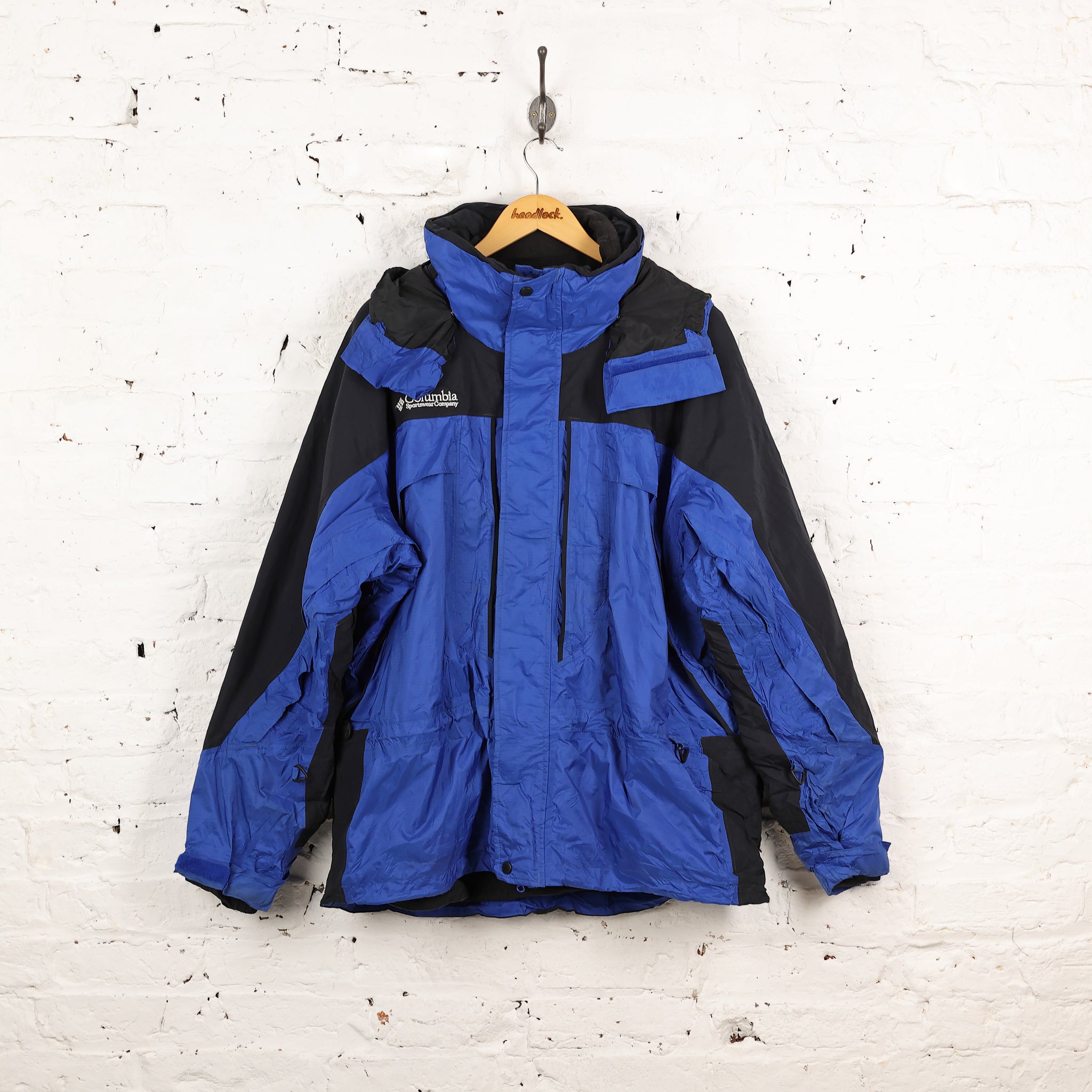 Columbia Titanium フード付きジャケット L Women's COLUMBIA TITANIUM Black Soft Shell Full Zip Jacket