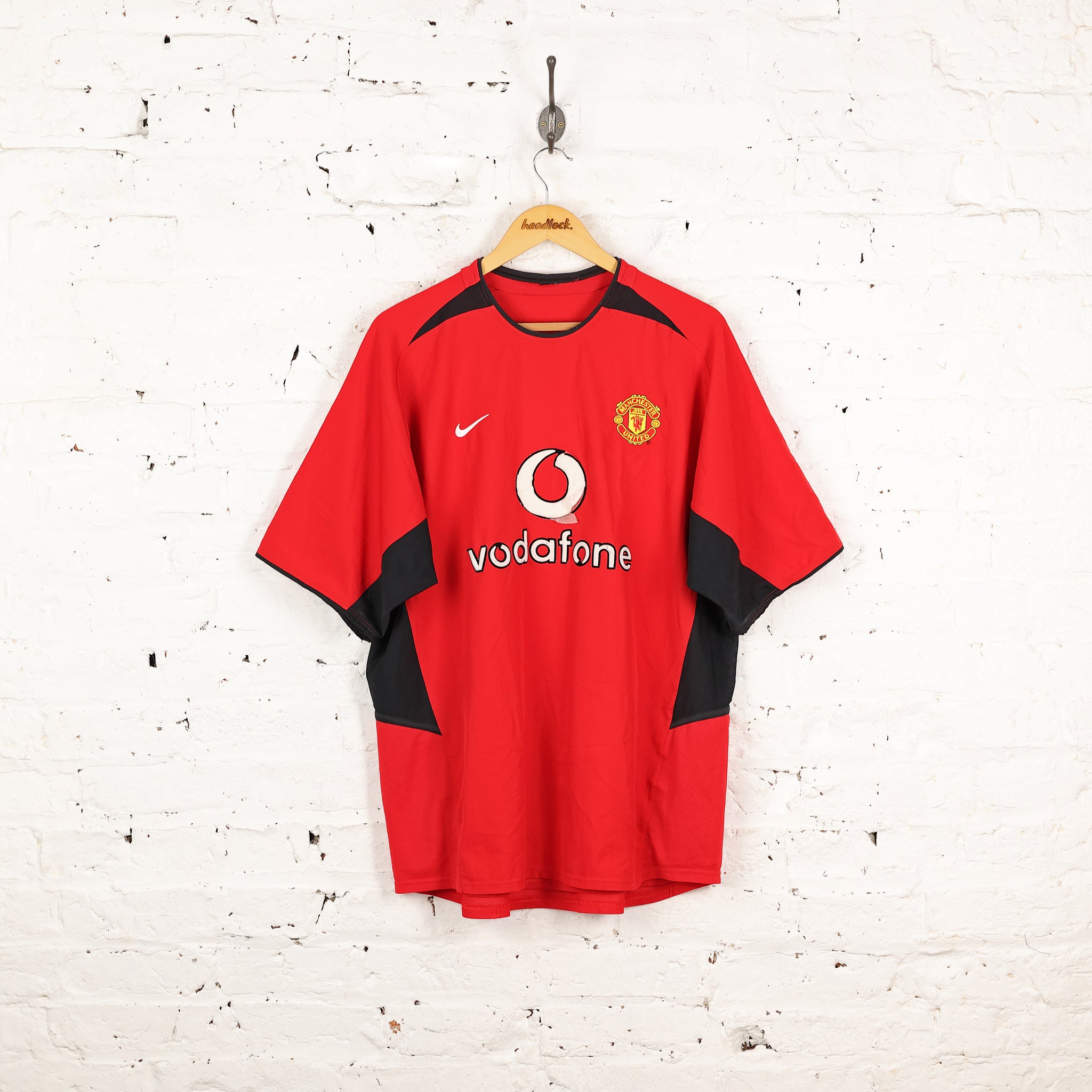 Manchester United Van Nistelrooy 2003 Nike Home Football Shirt