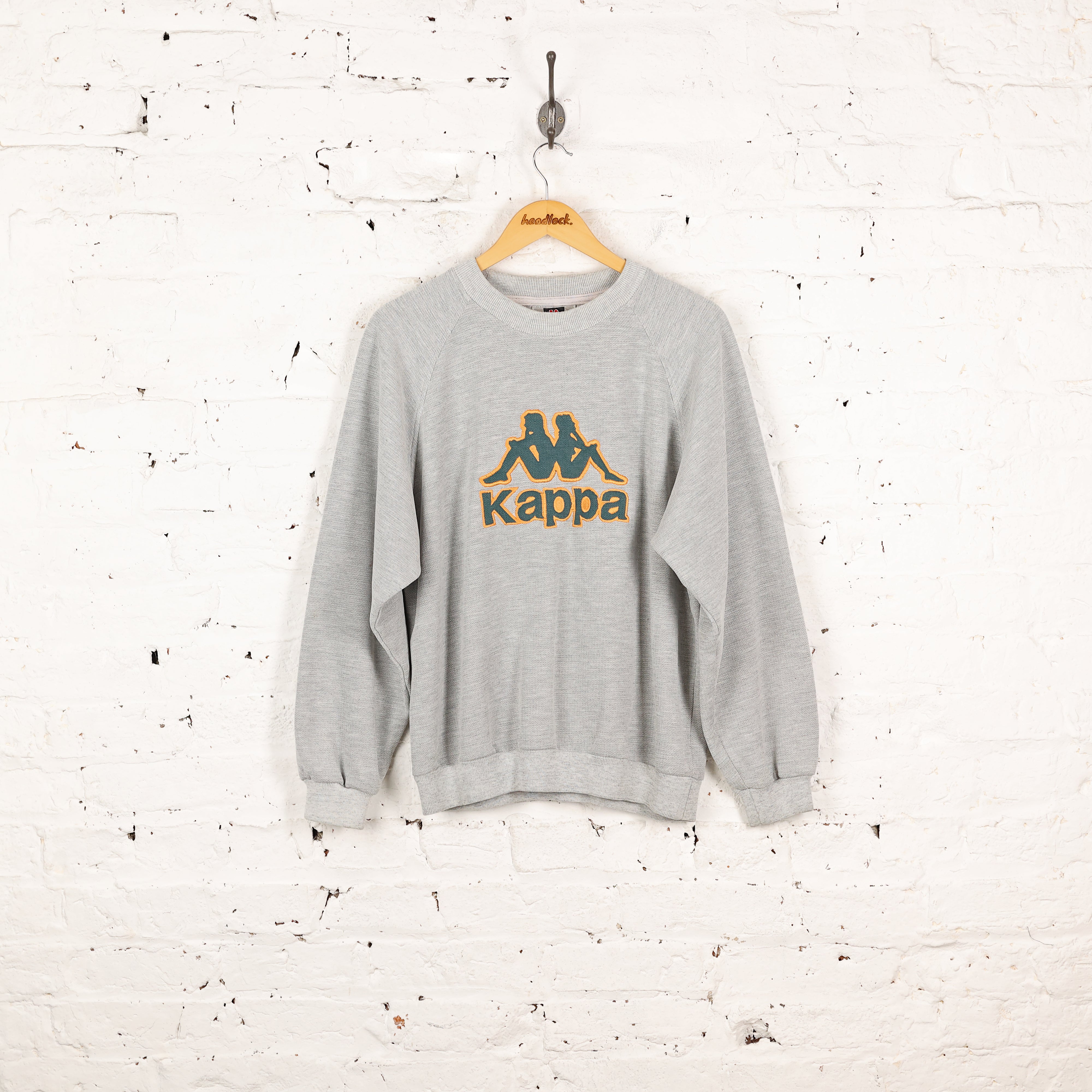 Kappa sale grey sweatshirt