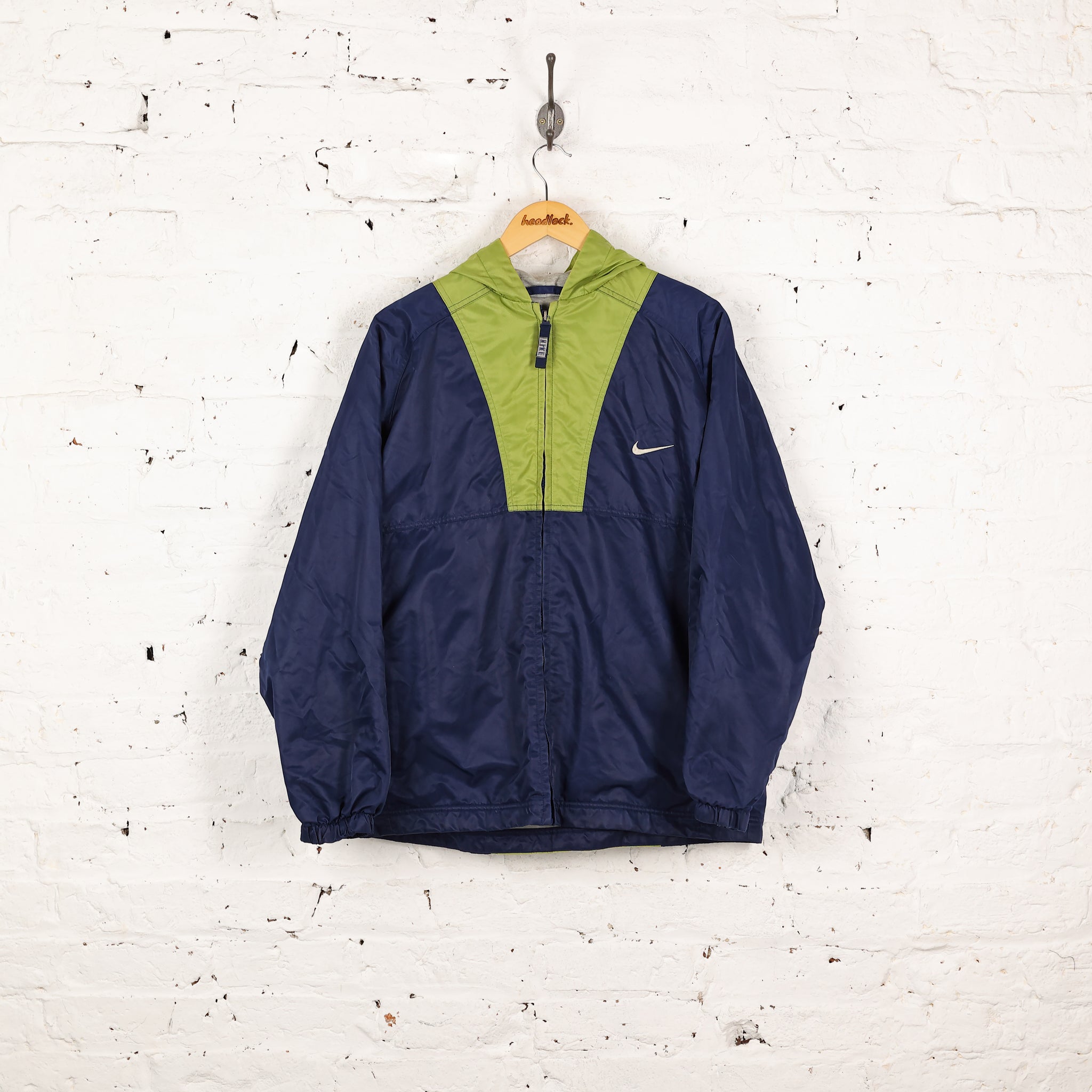 Nike Hooded Shell Jacket - Blue - XL – Headlock