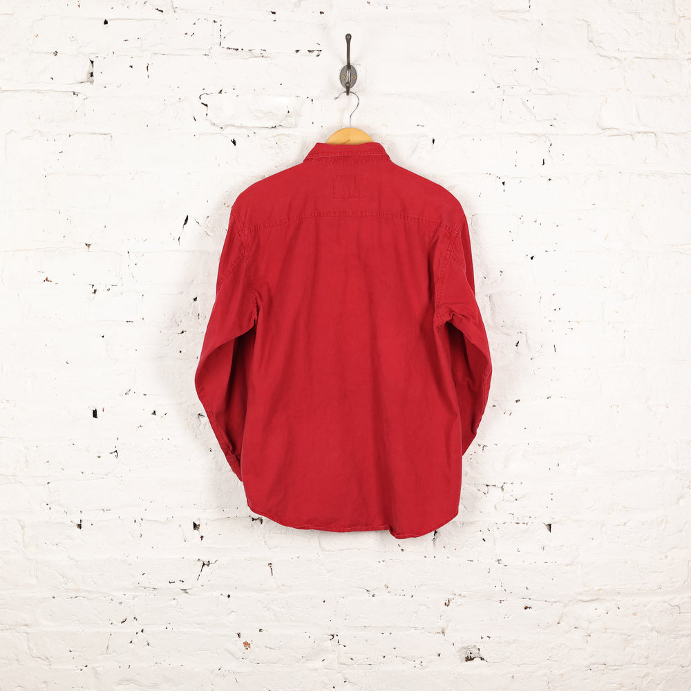 Women's Levi's Red Tab Denim Shirt - Red - Women's L