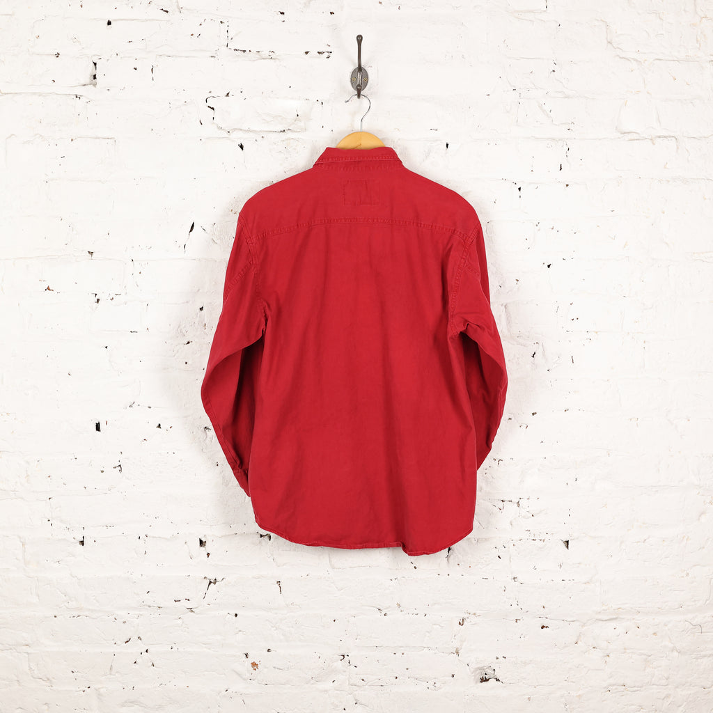 Women's Levi's Red Tab Denim Shirt - Red - Women's L