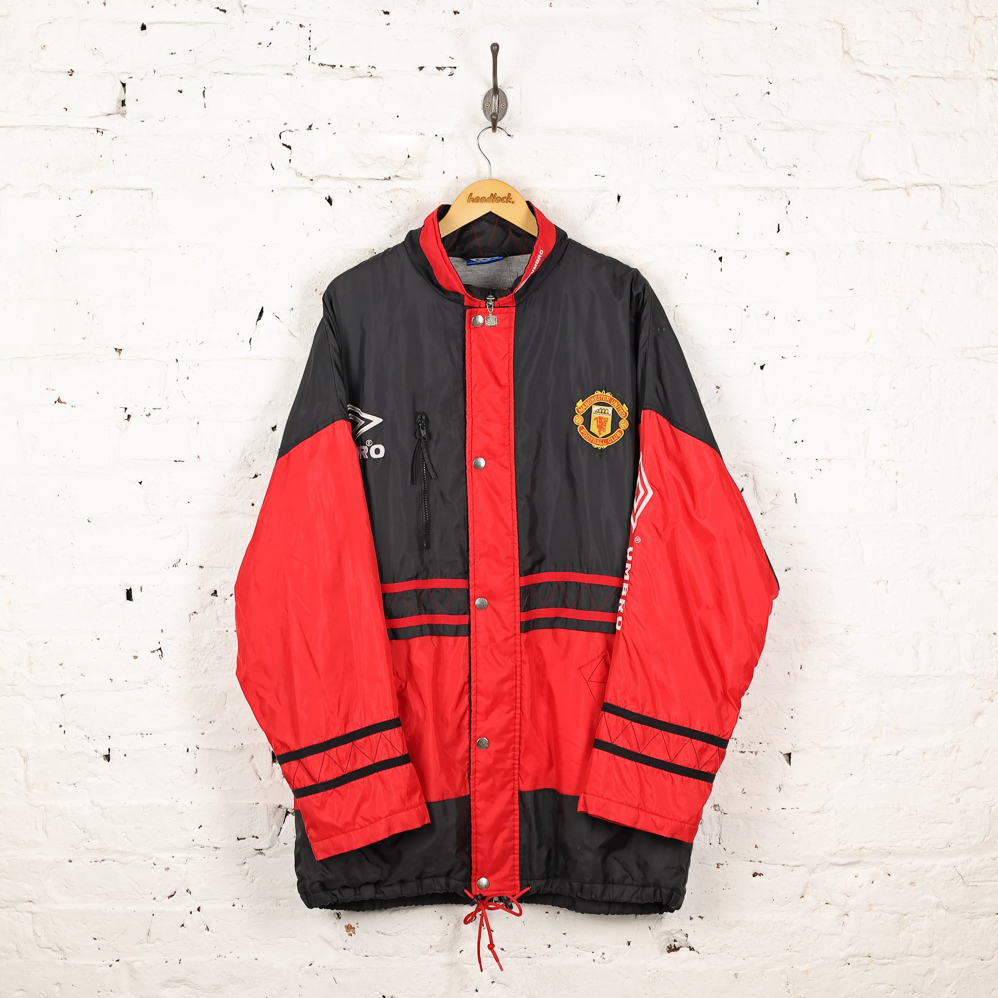 ウェア 90s Manchester Unitd UMBRO Winter Jacket Headlock_Batch82_SR_Main03_204