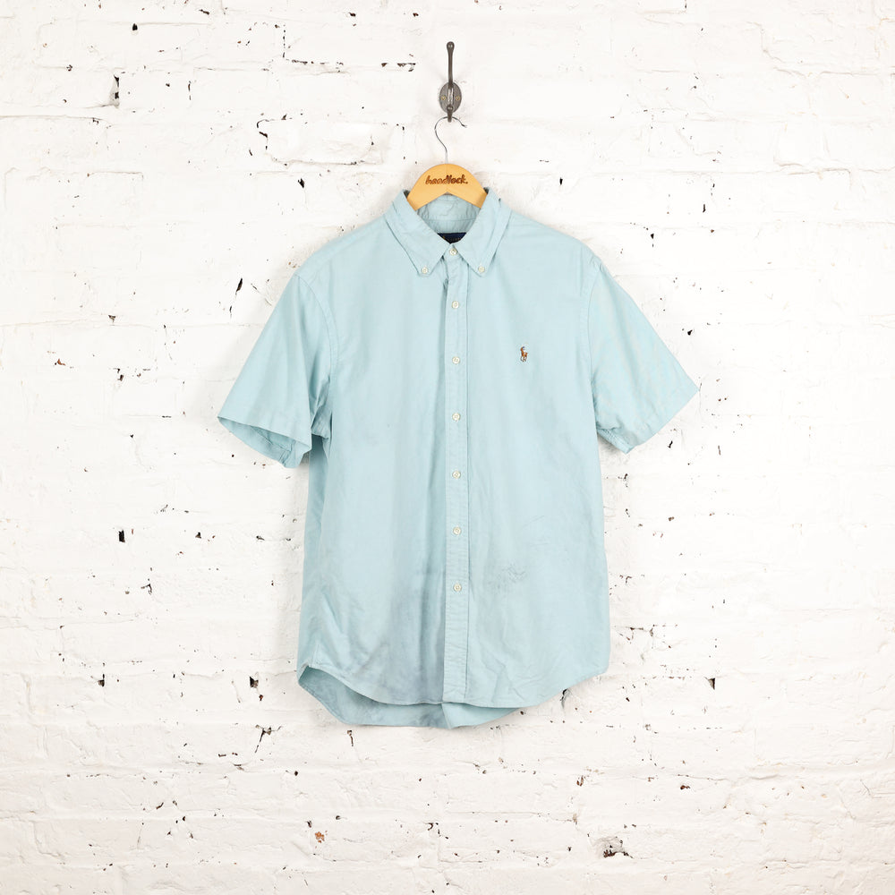 Ralph Lauren Short Sleeve Shirt - Blue - L