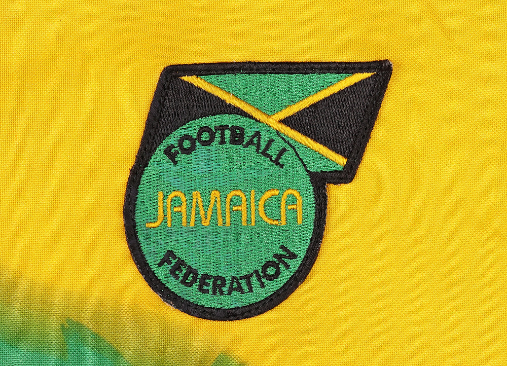 Jamaica 2002 Uhlsport Home Football Shirt - Yellow - XL