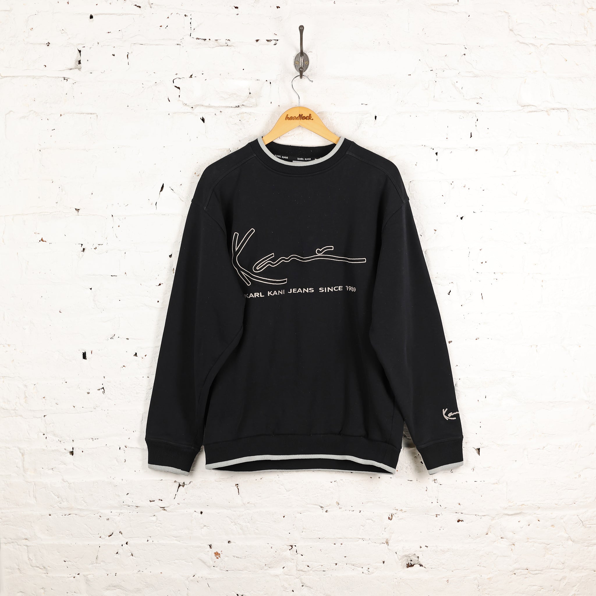 トップス karl kani-jeans 90s Karl Kani Jeans 90's Sweatshirt - Black - M – Headlock