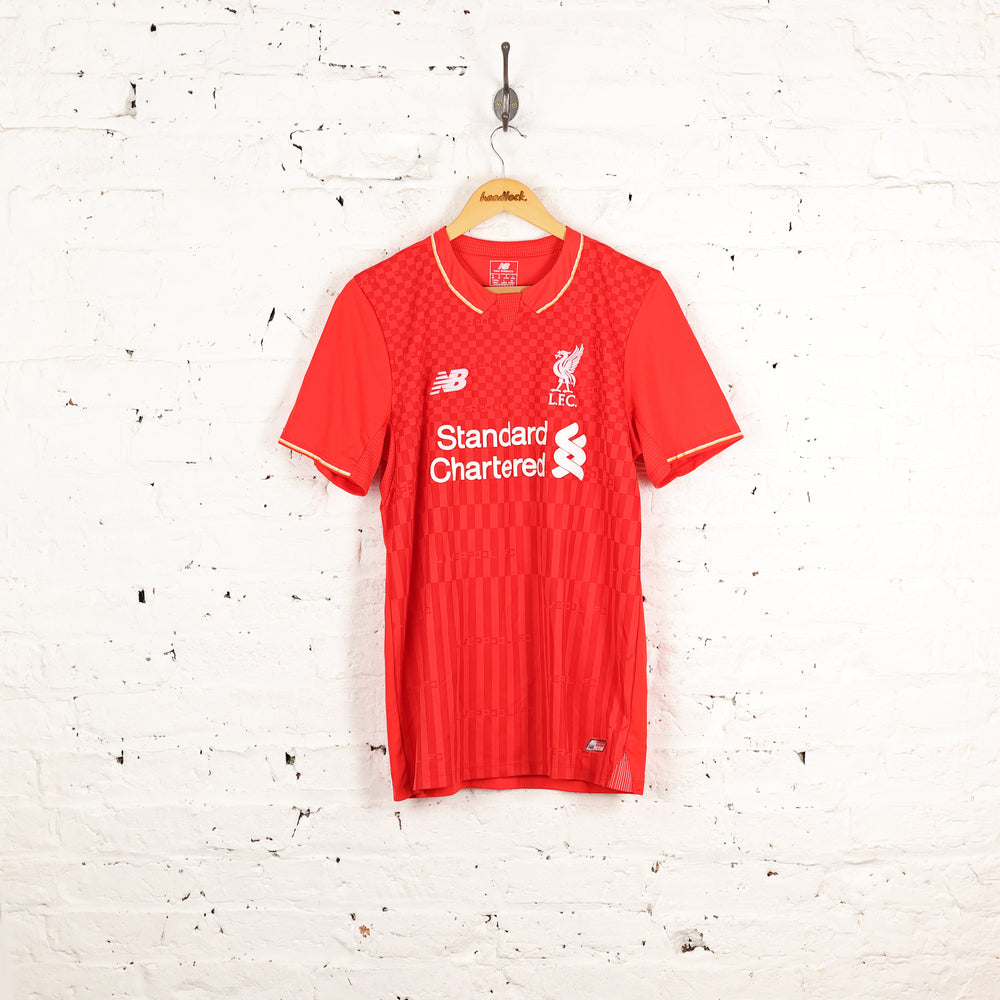 Liverpool New Balance Coutinho 2015 Home Football Shirt - Red - M