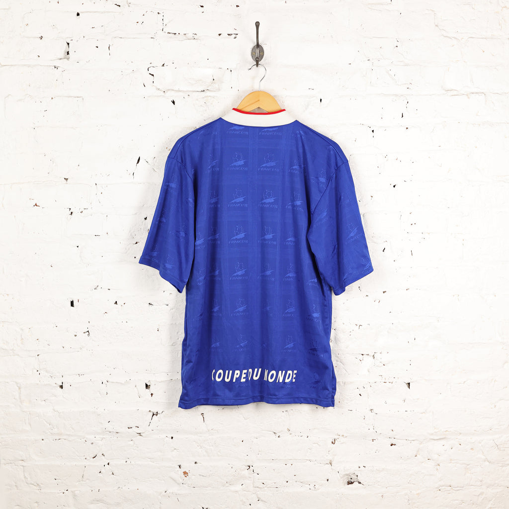 France 1998 Football Shirt - Blue - L