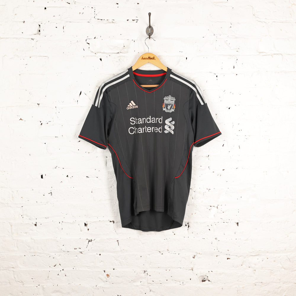 Liverpool 2011 Adidas Away Football Shirt - Grey - S