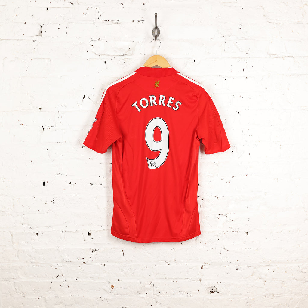 Liverpool 2008 Adidas Torres Home Football Shirt - Red - S