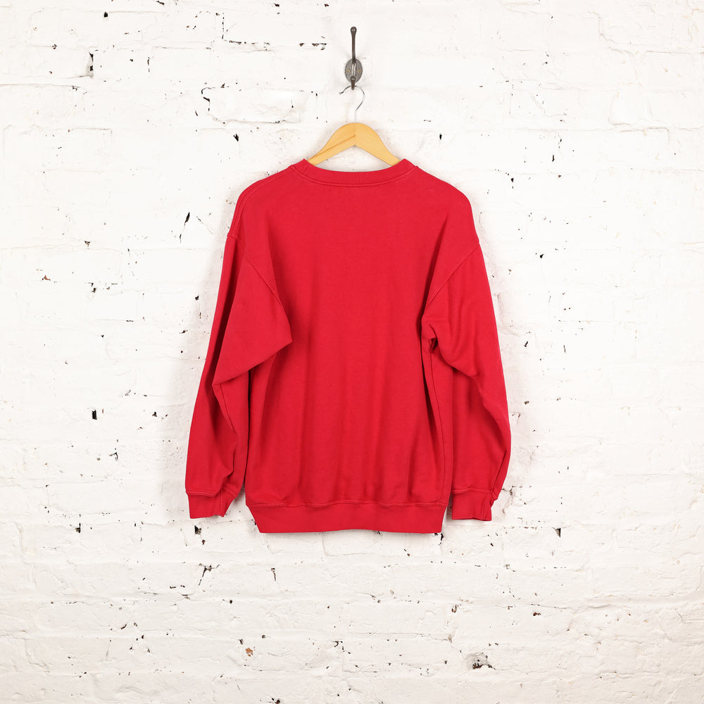 Adidas 90s Sweatshirt - Red - S