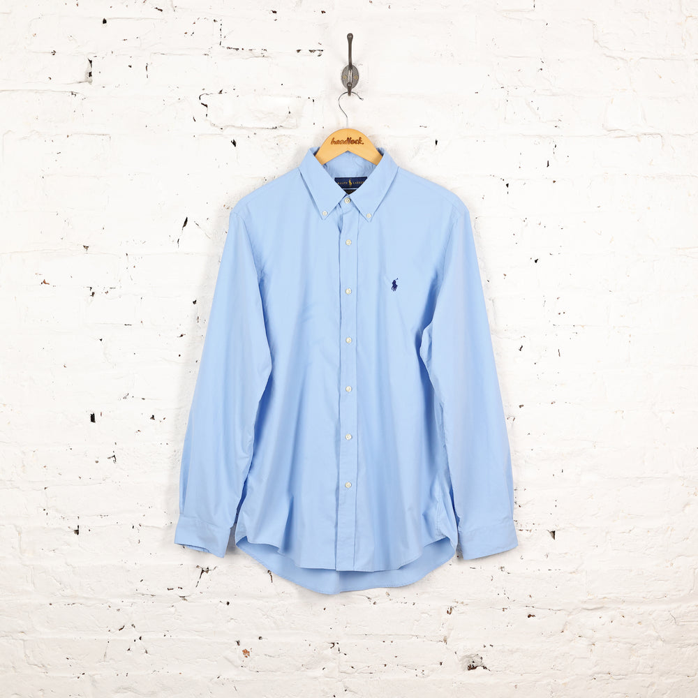 Ralph Lauren Classic Fit Performance Shirt - Blue - L