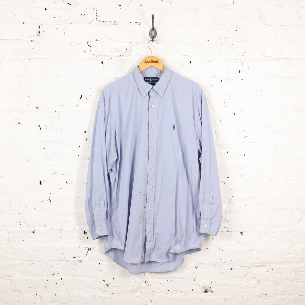 Ralph Lauren Classic Fit Shirt - Blue - XL