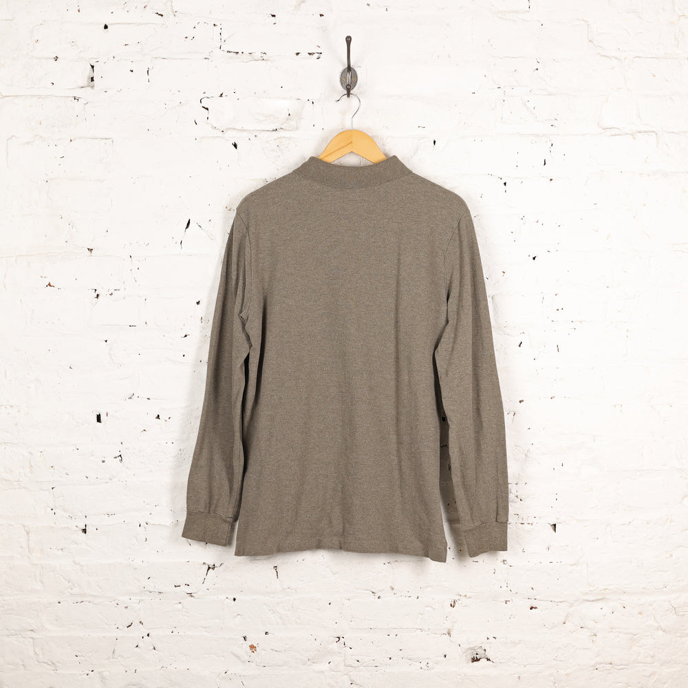 Ralph Lauren Long Sleeve Polo Shirt - Green - L