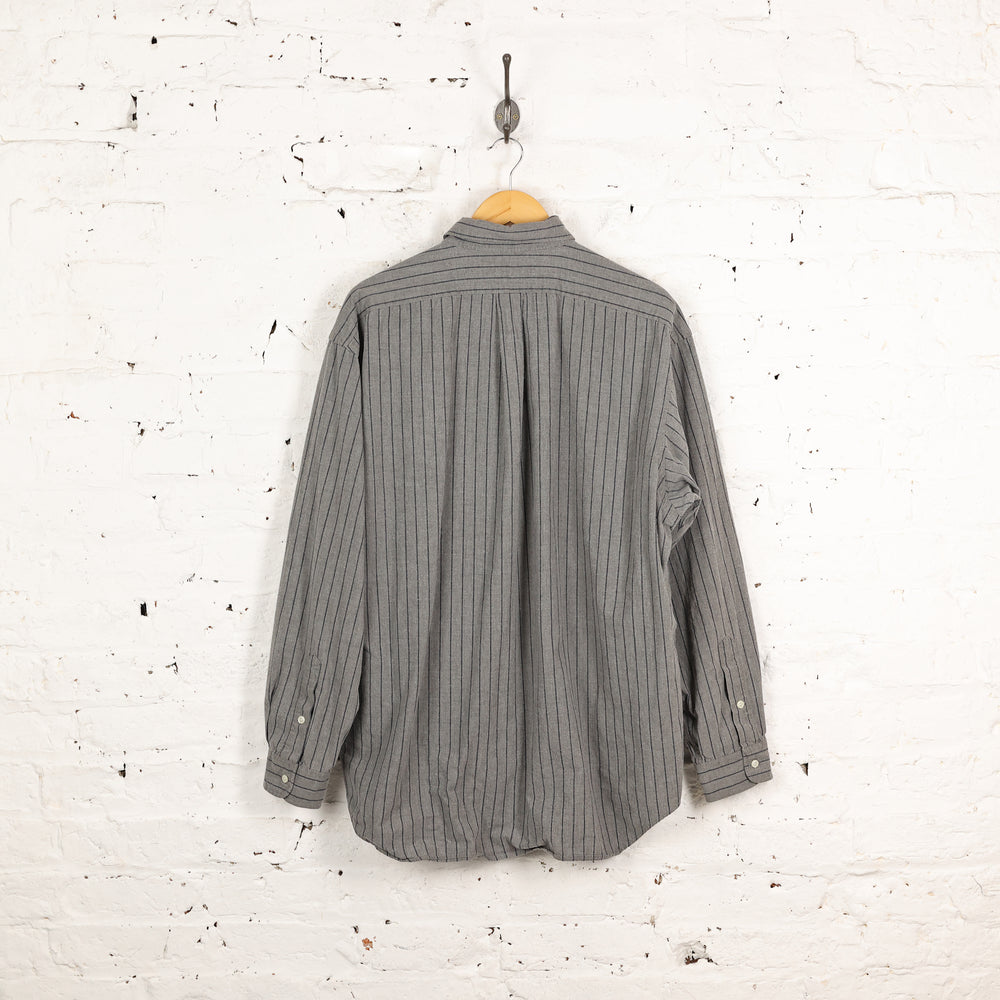 Ralph Lauren Striped Blake Shirt - Grey - XL