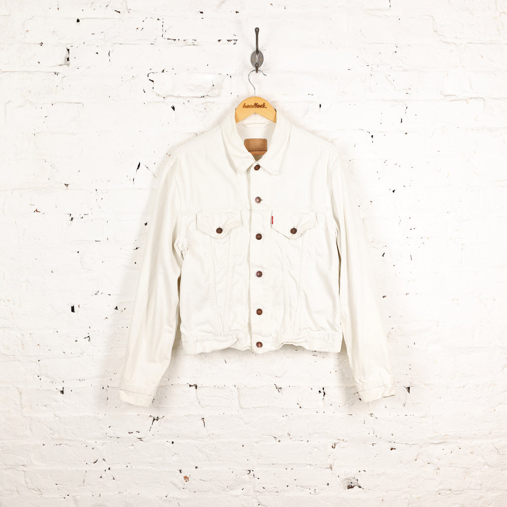 Levi's Denim Jacket - White - S