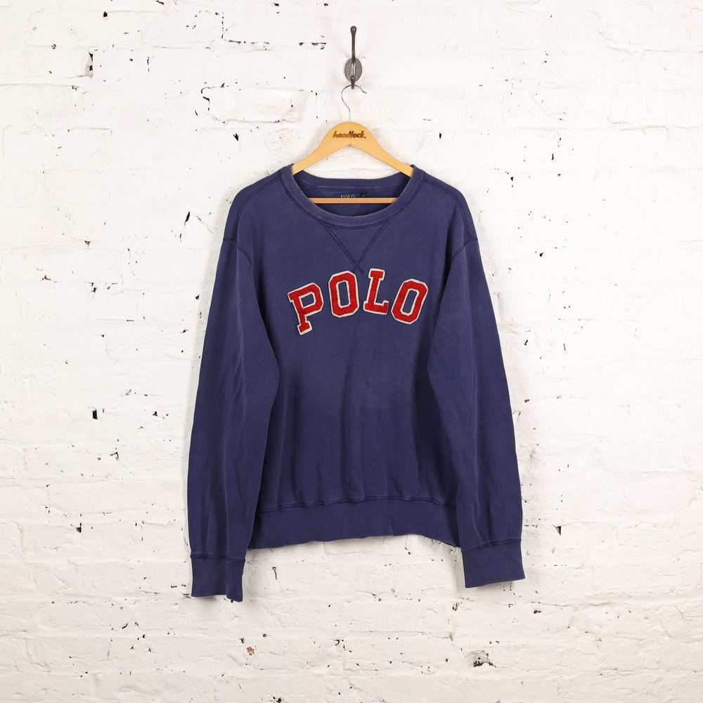 Polo Ralph Lauren Sweatshirt - Blue - XL