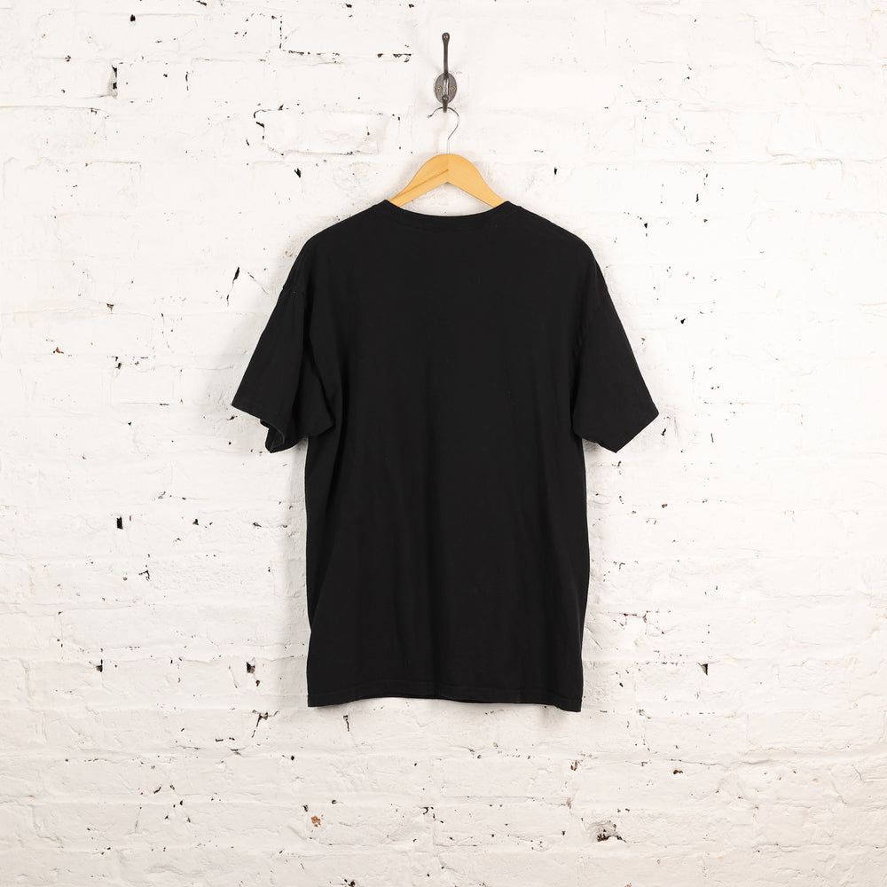 2 Pac Poetic Justice T Shirt - Black - L