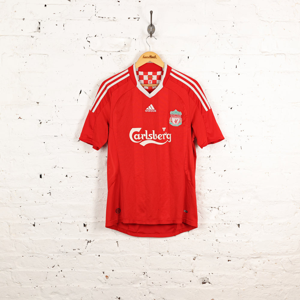 Liverpool 2008 Gerrard Home Football Shirt - Red - M