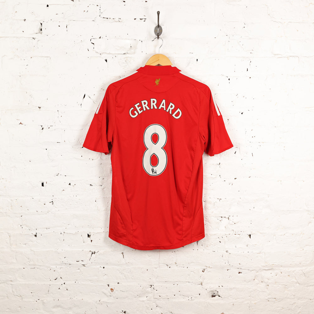 Liverpool 2008 Gerrard Home Football Shirt - Red - M