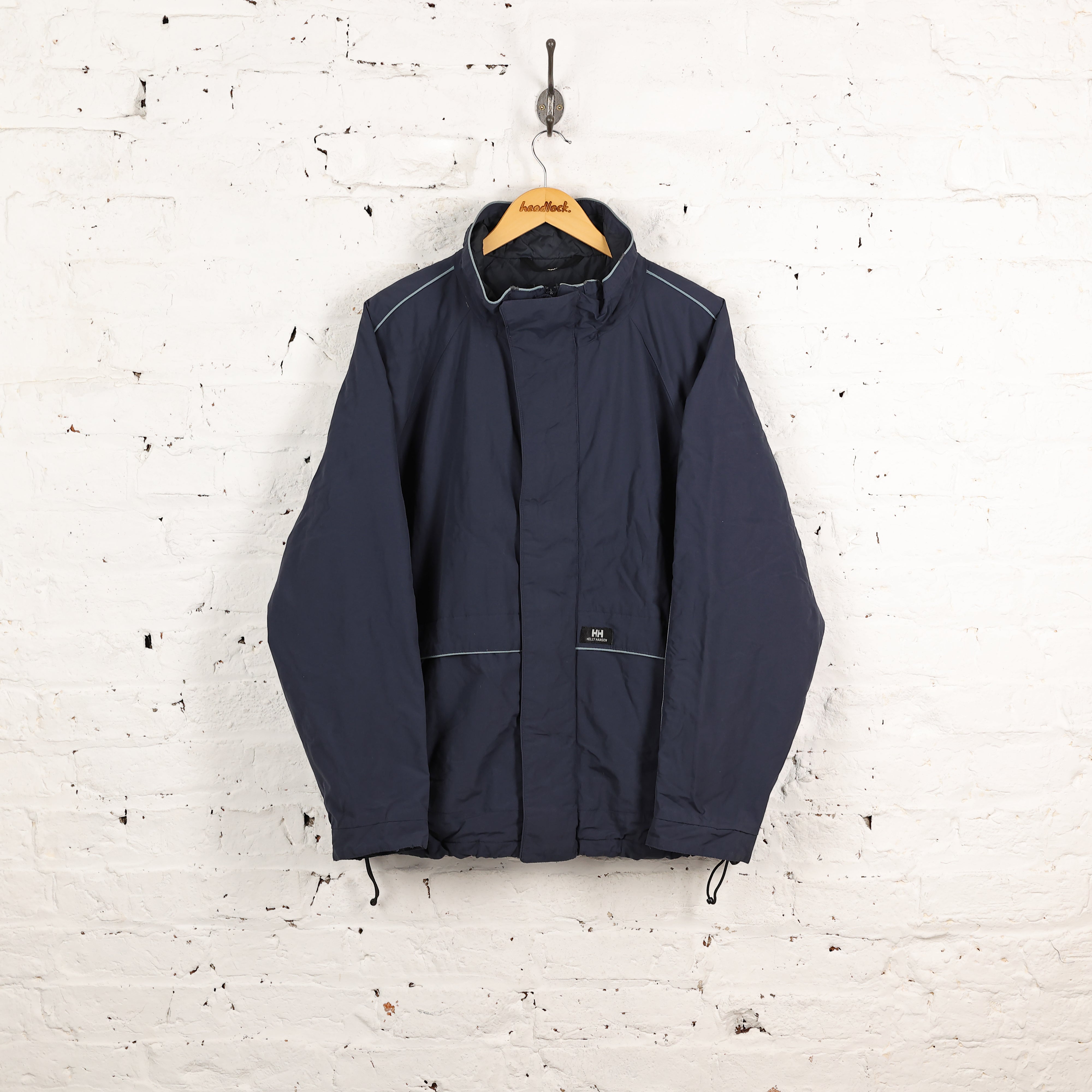 Helly Hansen 90s Rain Jacket Blue M – Headlock - Main Image